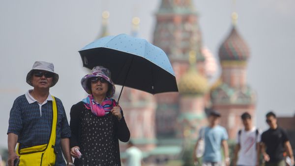 В России выросло число иностранных туристов