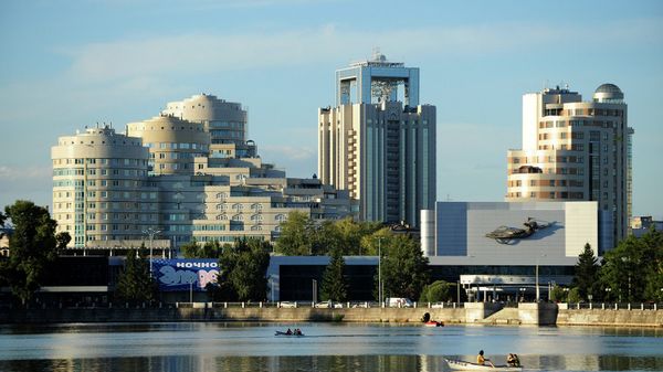 На "Иннопроме" показали беспилотный двухсекционный трамвайный вагон