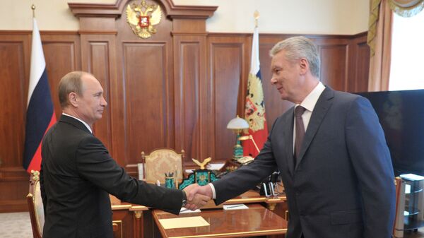 Путин провел встречу с Собяниным