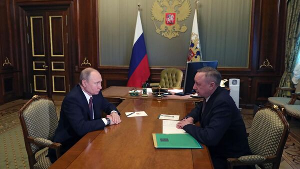 Путин отметил низкий уровень безработицы в Петербурге